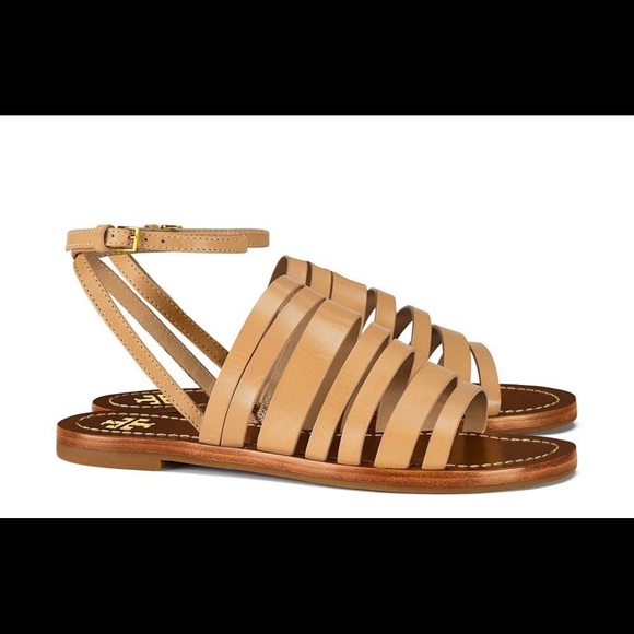 New Tory Burch Patos Ankle Strap Sandal - Picture 2 of 3